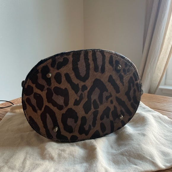 Beautiful bag basket leopard Kenzo leather bucket bag - Picture 11 of 11